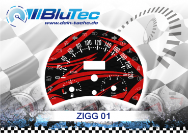 Speedometer Discs for VW New Beetle -  ZIGG EDITION