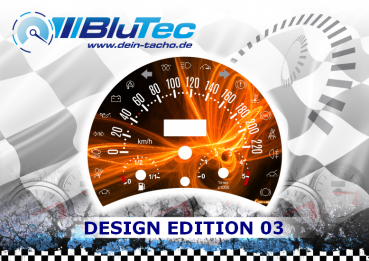Speedometer Discs for VW New Beetle -  DESIGN EDITION 03