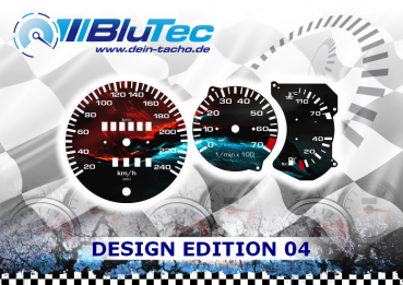 Speedometer Discs for VW Polo 86c - DESIGN EDITION 04