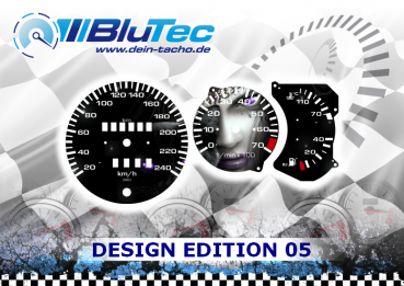 Speedometer Discs for VW Polo 86c - DESIGN EDITION 05