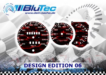 Speedometer Discs for VW Polo 86c - DESIGN EDITION 06
