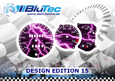 Speedometer Discs for VW Polo 86c - DESIGN EDITION 15