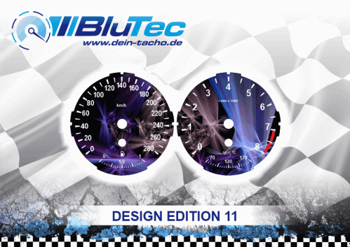 Speedometer Dials series for BMW E60-E64, E70-E71, E90-E93 4 Zylinder - Design Edition 11