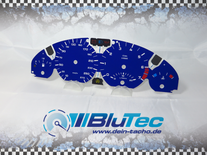 Speedometer Dials series for BMW E46 - BLUE ALPA