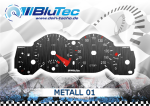 Speedometer Discs for Peugeot 206 CC - METALL EDITION