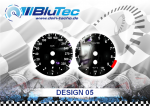Speedometer Dials series for BMW E60-E64, E70-E71, E90-E93 6 Zylinder - Design Edition 05