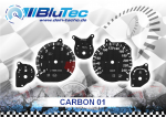 Speedometer Discs for Mazda MX5 NB - CARBON EDITION