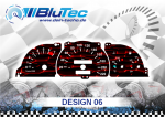 Speedometer Discs for Opel Astra F, Vectra A, Calibra - DESIGN EDITION 06