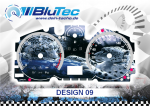Speedometer Discs for Opel Astra H, Zafira B - DESIGN EDITION 09