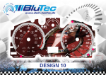 Speedometer Discs for Opel Astra H, Zafira B - DESIGN EDITION 10