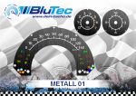 Speedometer Discs for Smart ForTwo 450 - METALL EDITION