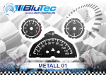 Speedometer Discs for Smart ForTwo 451 - METALL EDITION