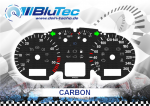 Speedometer Discs for VW Golf 4 - CARBON EDITION