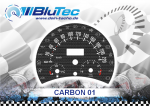 Speedometer Discs for VW New Beetle - CARBON EDITION