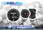 Speedometer Discs for VW Polo 86c - CARBON EDITION