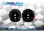 Speedometer Dials series for BMW LCI E60-E64, E70-E71, E90-E93 6 Zylinder - M SCALING