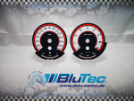 Speedometer Dials for series BMW E60-E64, E70-E71, E90-E93 6 Zylinder - NEW FACE WHITE