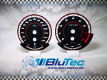 Speedometer Dials for series BMW E60-E64, E70-E71, E90-E93 6 Zylinder - NEW FACE BLACK
