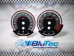 Speedometer Dials for series BMW E60-E64, E70-E71, E90-E93 6 Zylinder - NEW FACE GREY